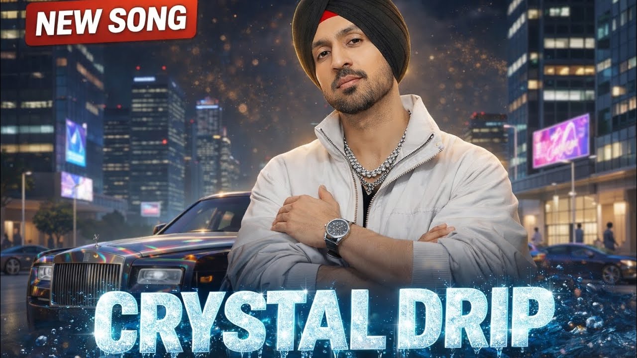CRYSTAL DRIP  | Official Music Video | Diljit Dosanjh Style | New Punjabi Banger 2026