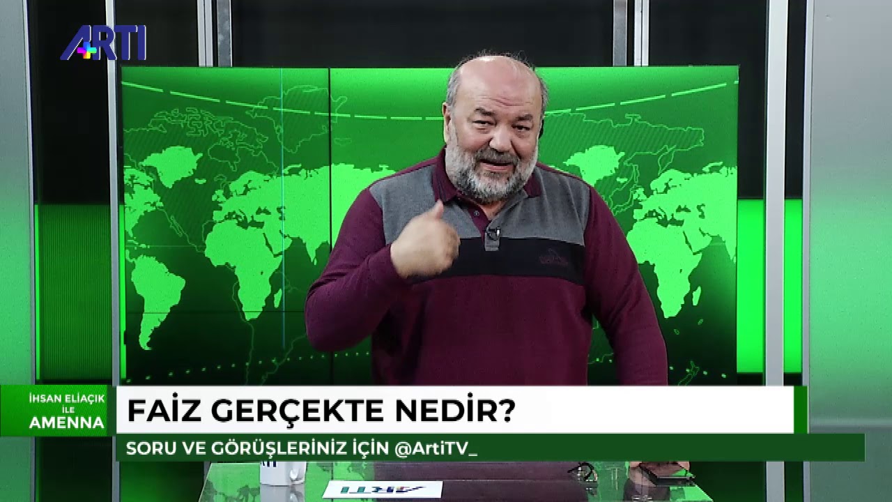 Amenna-İhsan Eliaçık (Faiz gerçekte nedir?) 14 Şubat 2020