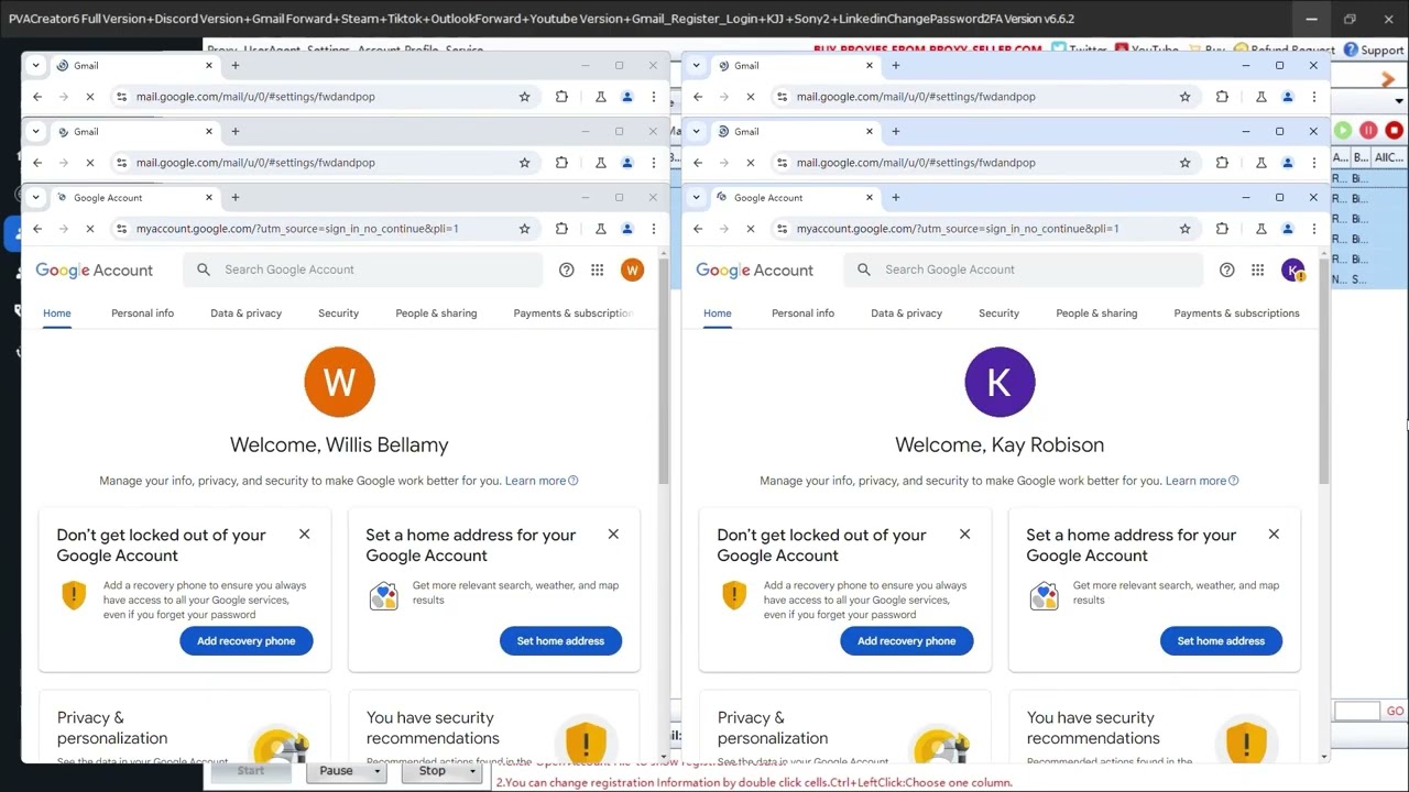 Bulk Gmail Account Creation & Phone Verified Accounts /PVA Creator Gmail Creator 2026