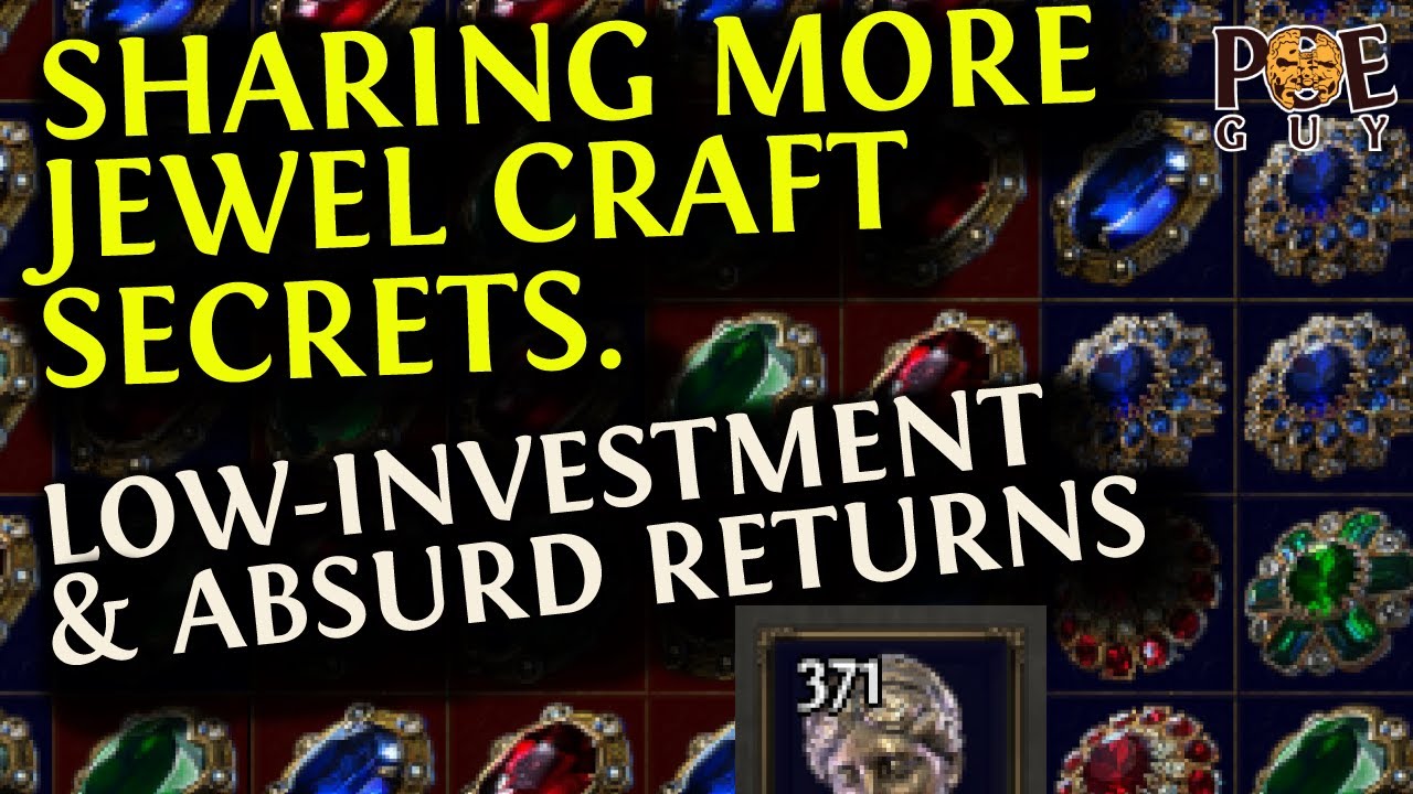 [PoE 2] MAKE BIGGER DIVINES WITH JEWEL CRAFTING // LOW INVESTMENT & SIMPLE CRAFTING METHODS