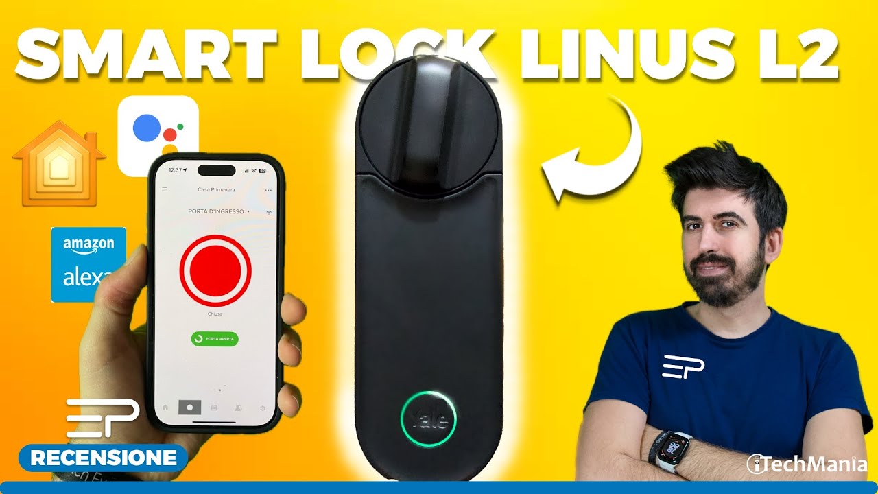 Recensione YALE LINUS SMART LOCK L2, la MIGLIORE SERRATURA SMART
