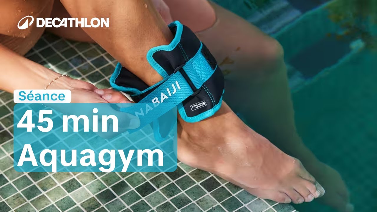 SÉANCE - 45 min Aquagym by Mon Maître Nageur : Anti Cellulite #3 🩱I Decathlon
