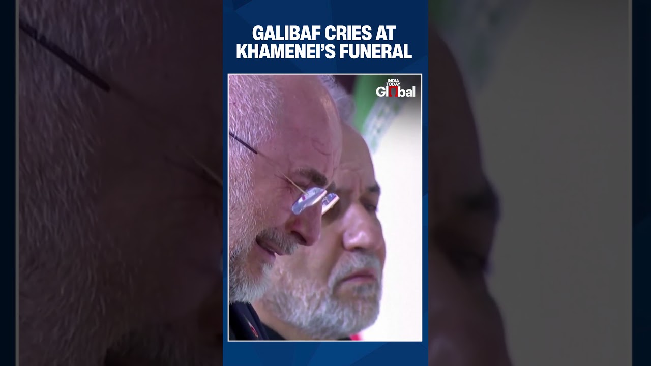 Mohammad Baqer Galibaf Weeps as Iran Mourns Ayatollah Khamenei's Historic Farewell Ceremony
