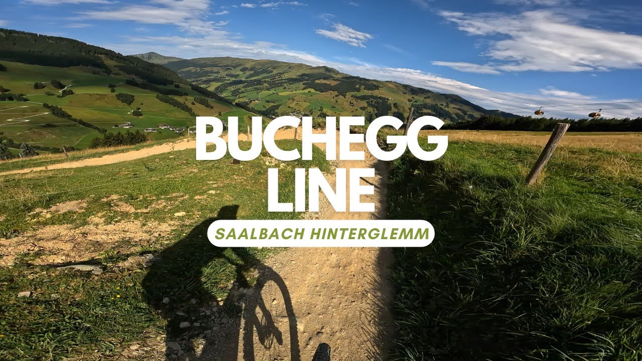 Buchegg Line Flow Trail Bikepark Saalbach Hinterglemm 🇦🇹 Austria full run POV RAW