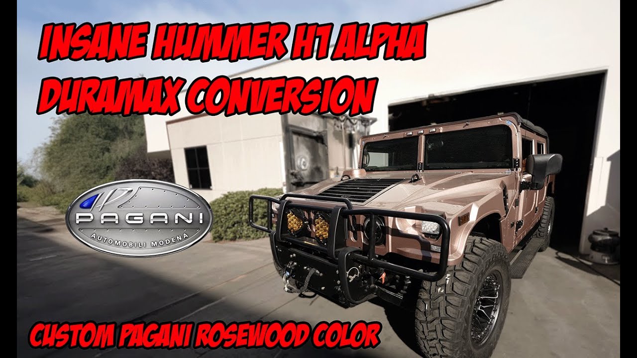 Hummer H1 Alpha Duramax for Car Collector Kris Singh