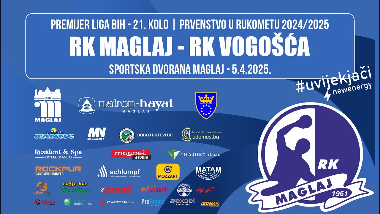 RK MAGLAJ Maglaj - RK VOGOŠĆA Vogošća