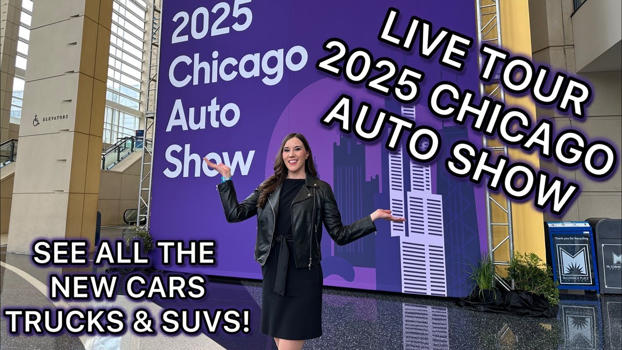 2025 CHICAGO AUTO SHOW LIVE TOUR! See All The New Cars, Trucks & SUVS!