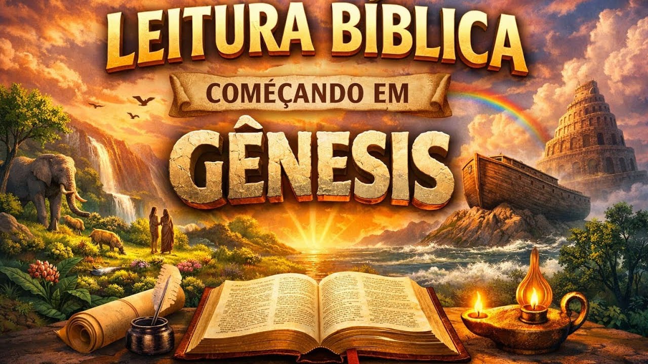 Leitura da Bíblia dia 3°Dia.