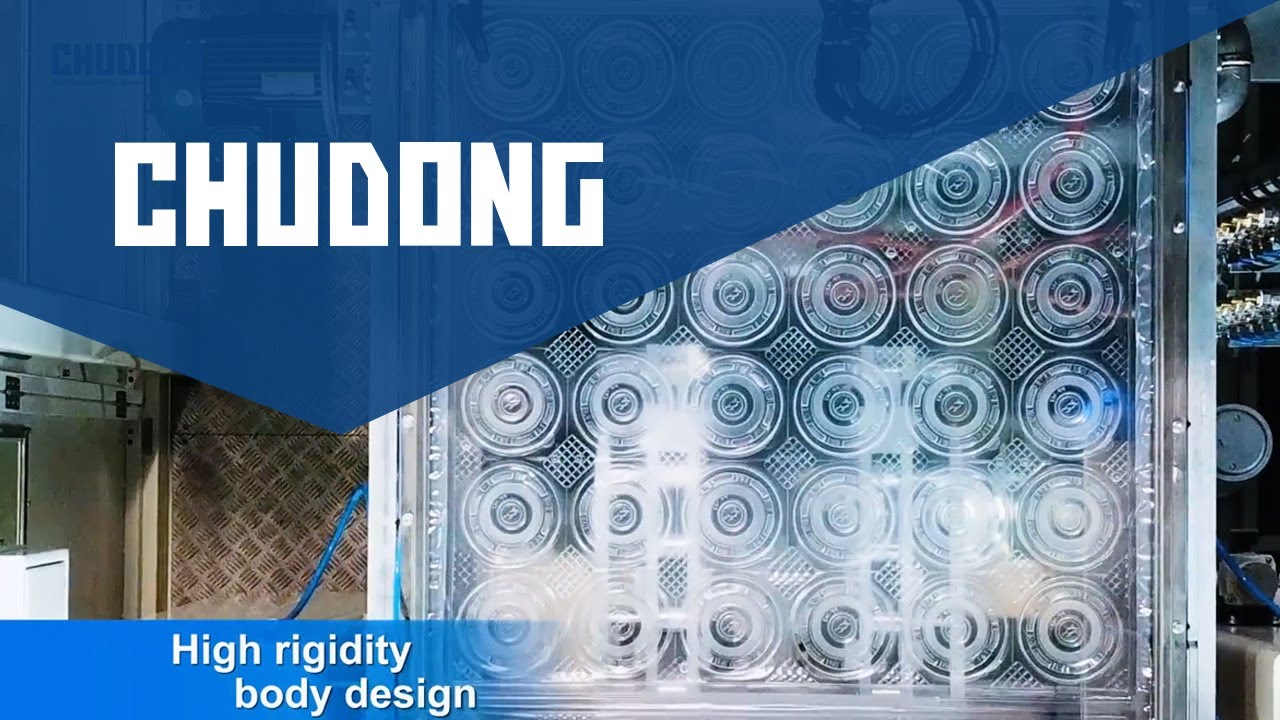 Full Automatic Forming Cup Lid Line System (SL-1220A) | Plastic Thermoforming Manufacturers -CHUDONG