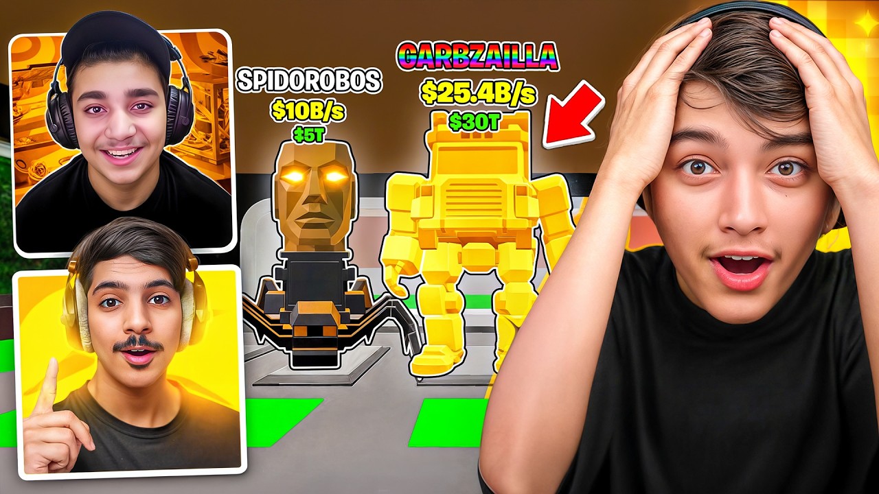 اليوتيوبرز فاجؤوني في حساب من الصفر واعطوني هدايا غالية جدا !! 🔥🤑 Steal the brainrot