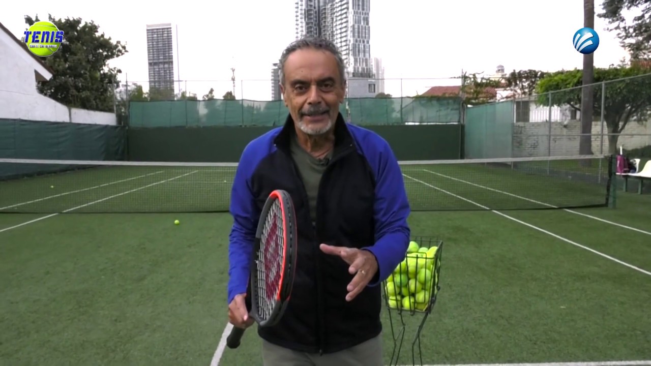 Clase de Tenis con el Prof. Mario Berruti, pasos de ajuste,