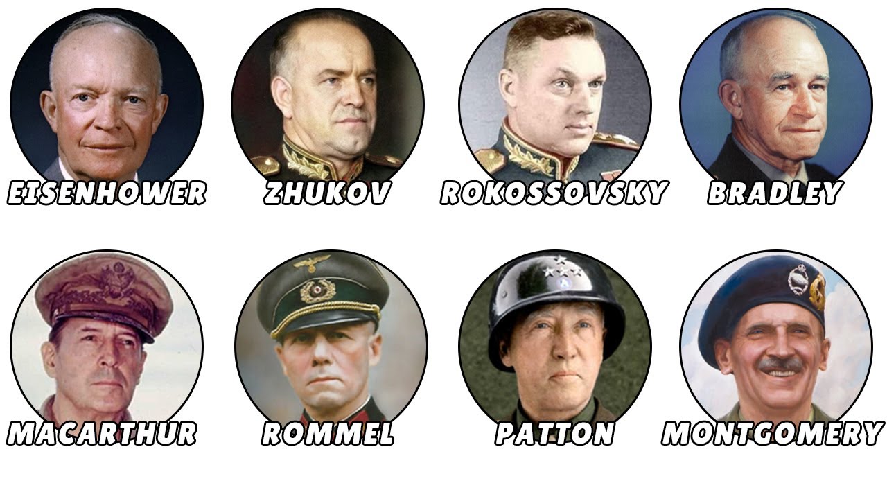 Все генералы Второй мировой войны: подробный обзор (Часть 1)