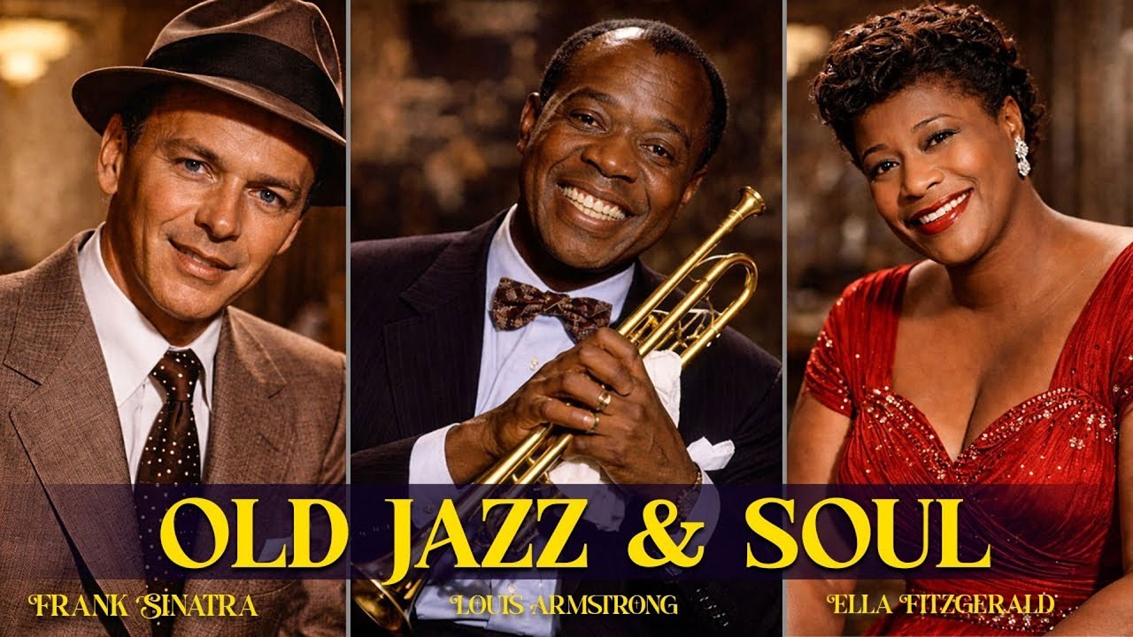 Old Soul & Jazz Music Of The 50's 60's 70's🎷Frank Sinatra, Bing Crosby, Nat King Cole🎷Timeless Jazz