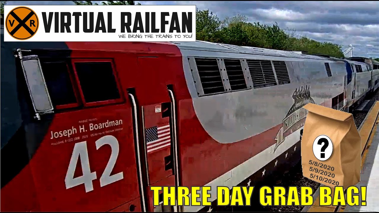 THIS GRAB BAG IS WAY PAST THE FILL LINE! Virtual Railfan 3 Day Grab Bag, May 8, 9 & 10, 2020