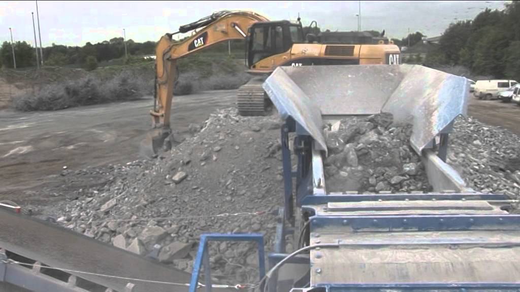 GIPOREC R 150 FDR in Beton Recycling