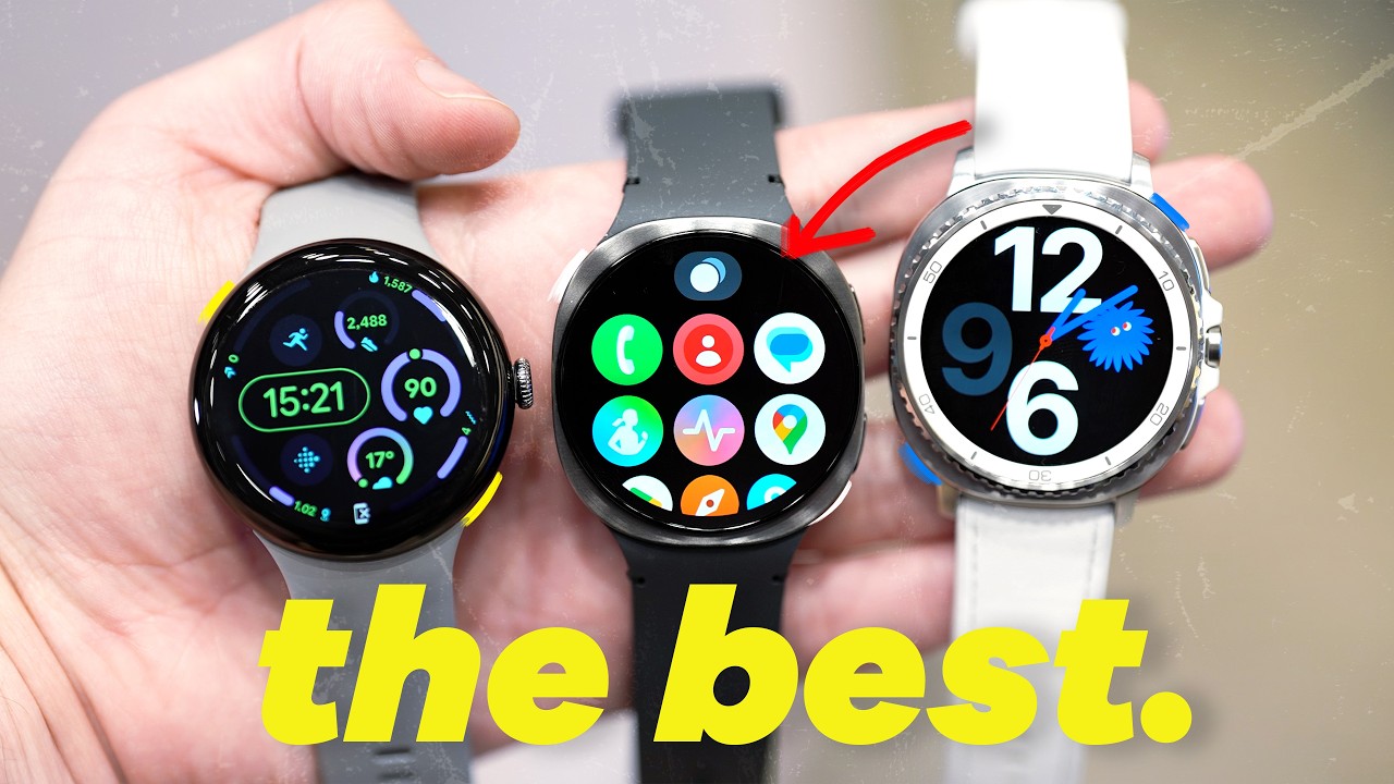 Galaxy Watch 8 vs. Pixel Watch 3 | The Wear OS standard.