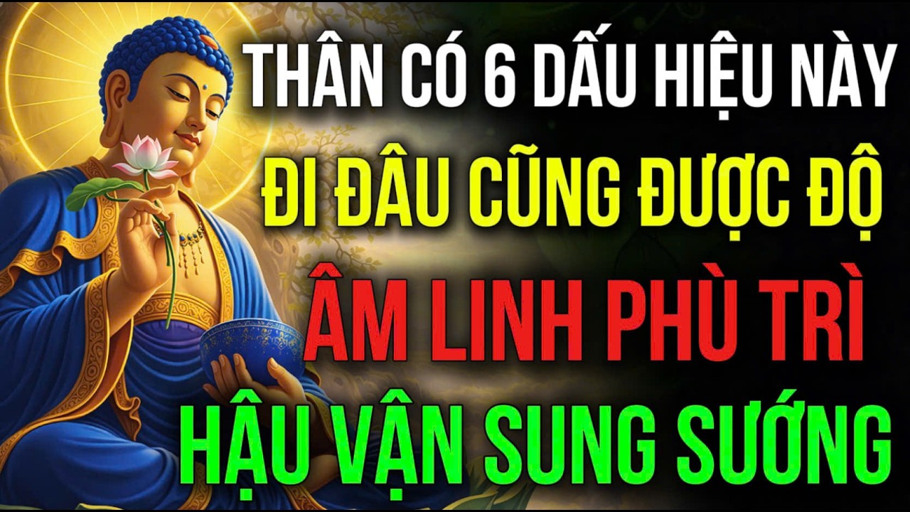 THÂN CÓ 6 DẤU HIỆU NÀY, PHƯỚC LỚN ĐẾN MỨC, QUỶ THẦN THẤY CŨNG CÚI ĐẦU, ÂM LINH PHÙ TRÌ, Hậu Vận Tốt