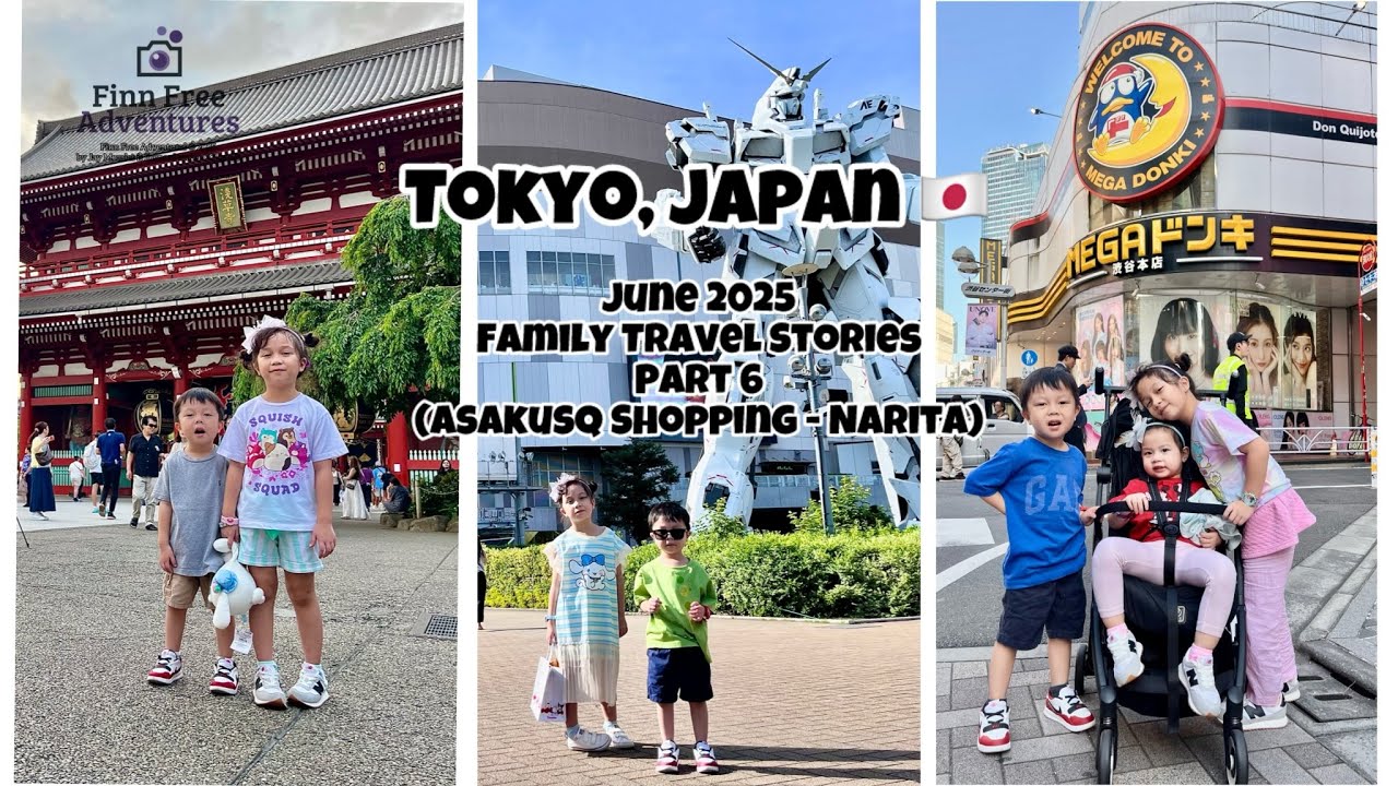 Tokyo, Japan Part 6 | June 2025 - Family Travel Stories by © Finn Free Adventures