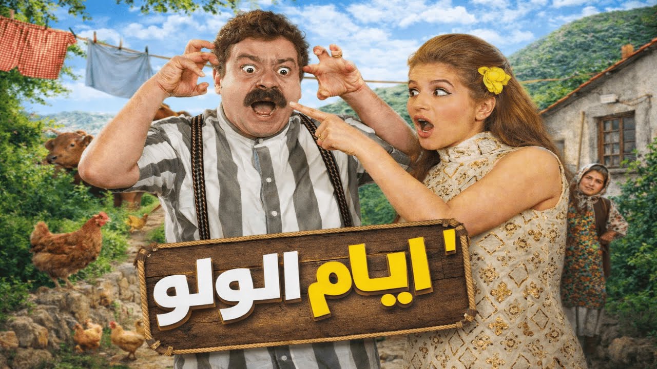 فيلم ايام اللولو | هارب من الديون… وواقع بمصايب أكبر | صباح و كريم ابو شقرا