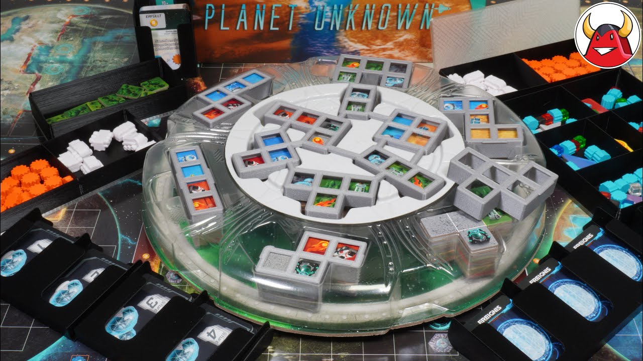 Planet Unknown Brettspiel Boardgame Upgrade Insert