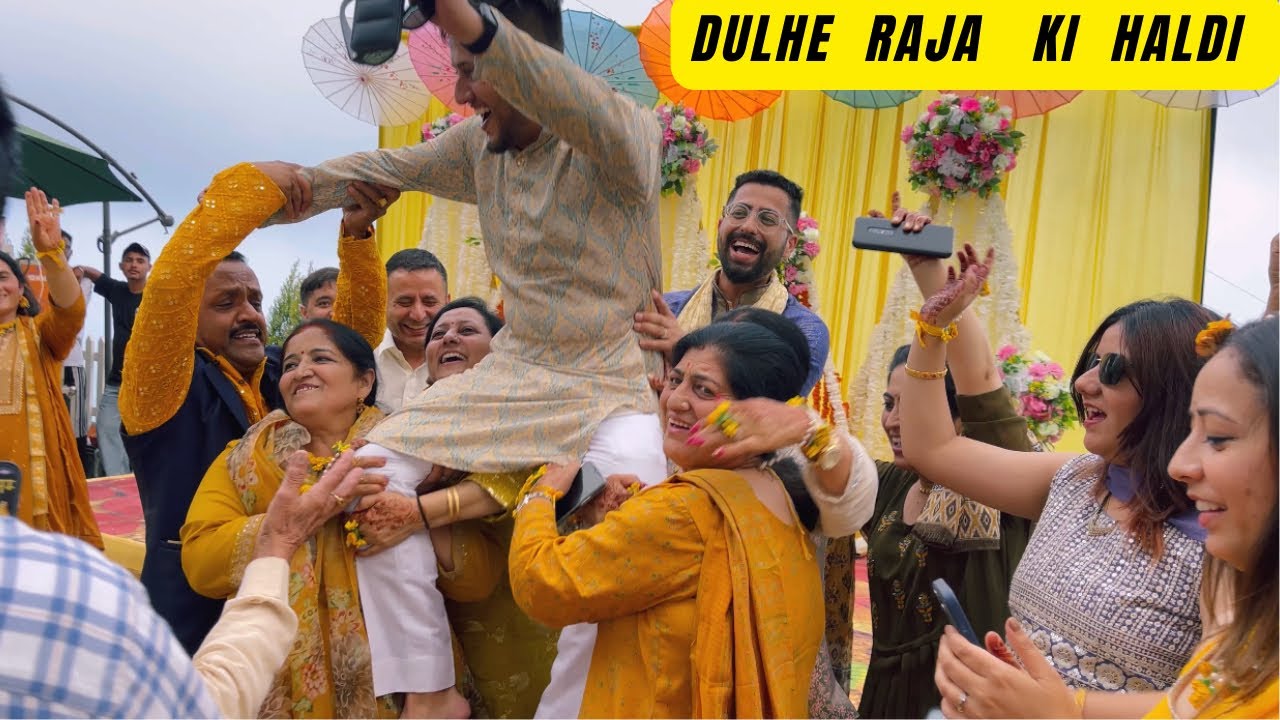 Second Day Of The Marriage // Aaj Thi Haldi // Sabhi Mami Ne Kiya Kuch Esa Saab Ho Gaye Heran