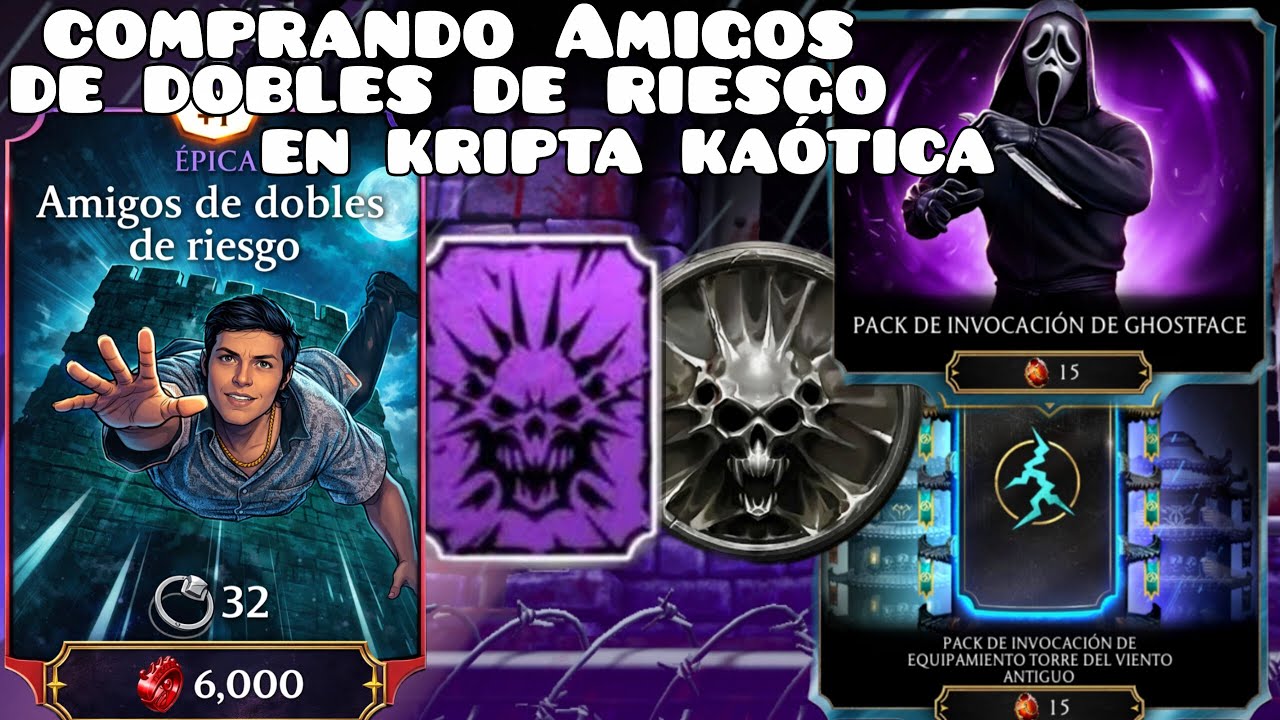 Comprando Amigos de Doble de Riesgo y Apertura de Packs Torre del Viento Antiguo y Wazaa | Mk Mobile