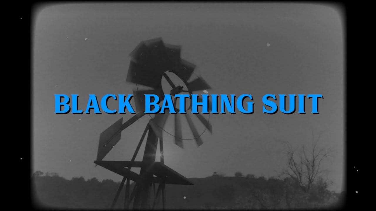 Lana Del Rey - Black Bathing Suit (Lyric Video)