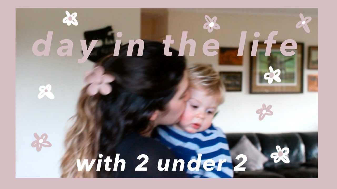 DITL | cloth diapers, room sharing and a thrift haul! | life with 2 under 2