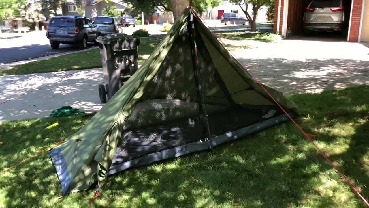 River Country Products Trekker 1 one-person trekking pole tent - review