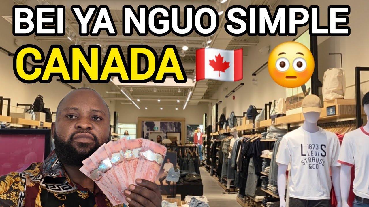 Bei za Nguo, Dhahabu & Simu Canada 🇨🇦 | Cost of Living + Real Jobs for Africans
