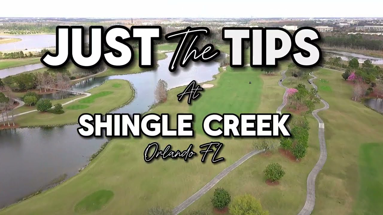 Aerial Views: Flyover of Shingle Creek & Final Hole on Guys' Trip - Orlando, Florida!