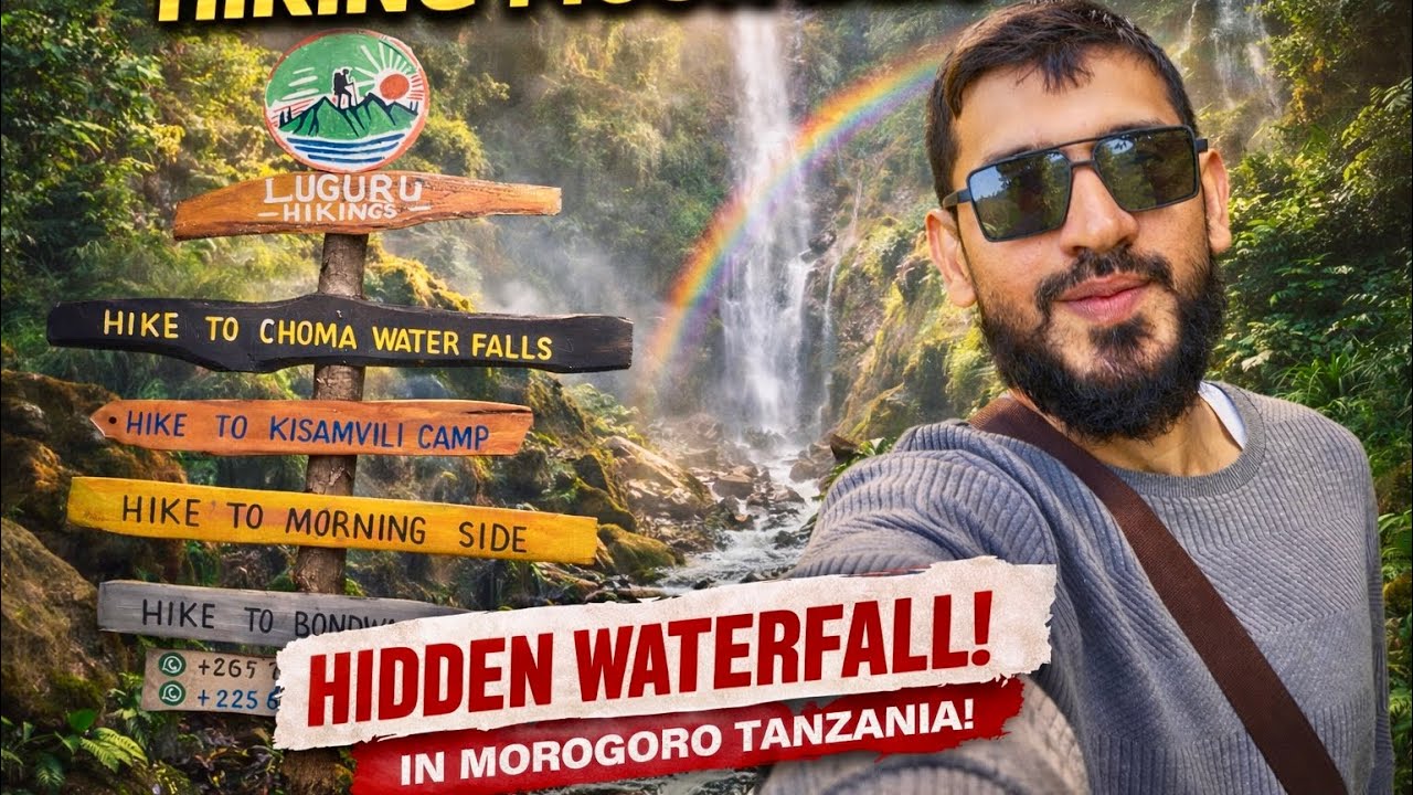 Did you know? Hiking Tanzania Mountain to Experience hidden Choma Waterfall in Morogoro