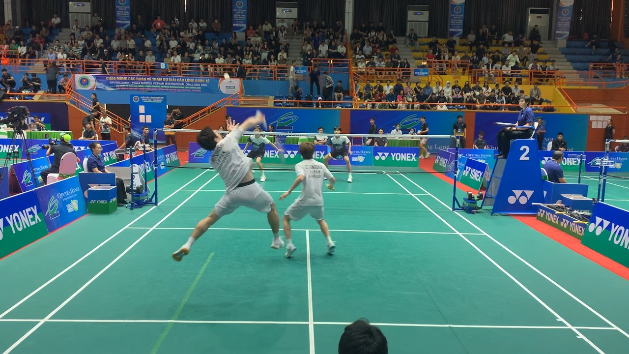Kenya MITSUHASHI/ Daigo TANIOKA vs LU Chen/ Cheng Han TSAI | Vietnam International Challenge 2026