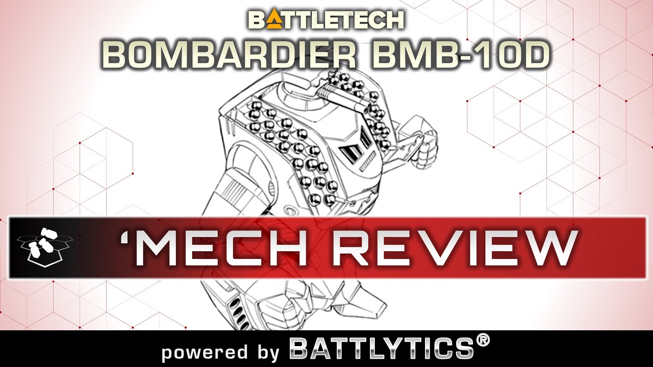 Bombardier BMB-10D: Battlytics | Classic BattleTech Mech Review | Clan Invasion | DFA Wargaming