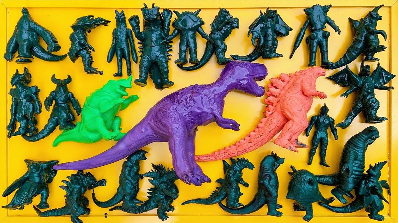 Monster Action Figur Kaiju|Galactron Saramandora Grand King Five King Grigio Bone Gomora Melba Gan-Q
