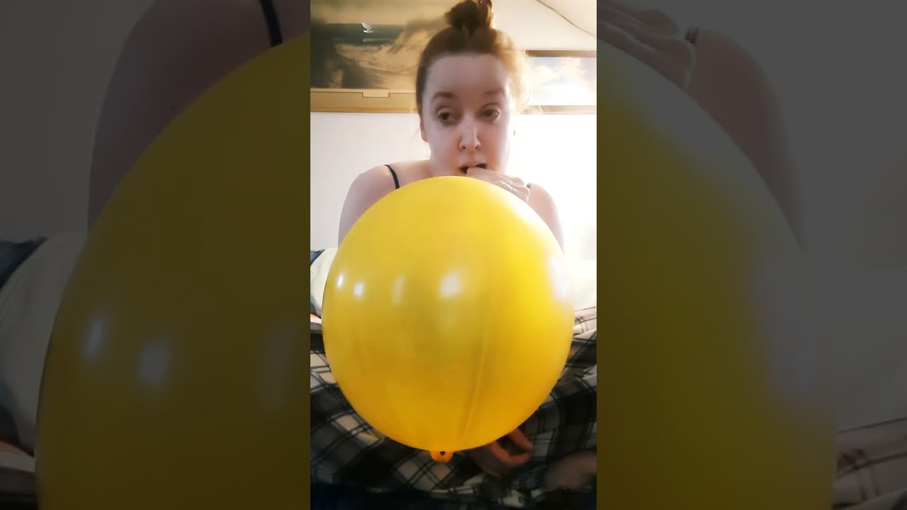 Big Yellow Balloon.  #balloon #ballooning #leblancin
