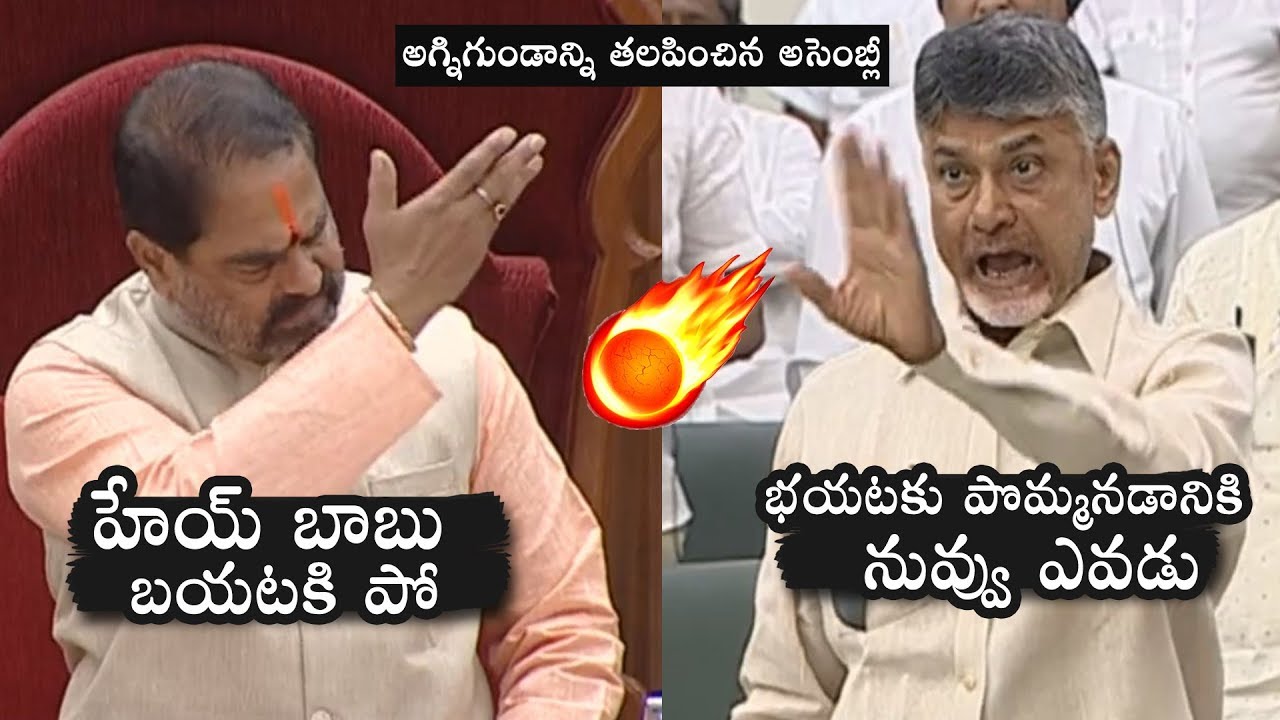 Chandrababu VS Speaker Tammineni Seetharam | AP Assembly | YS Jagan | Anil Kumar | Daily Culture