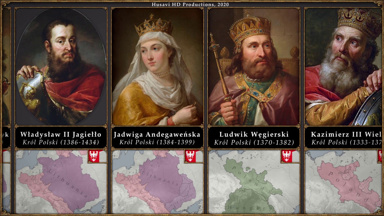 Timeline of the Rulers of Poland (960-2020)