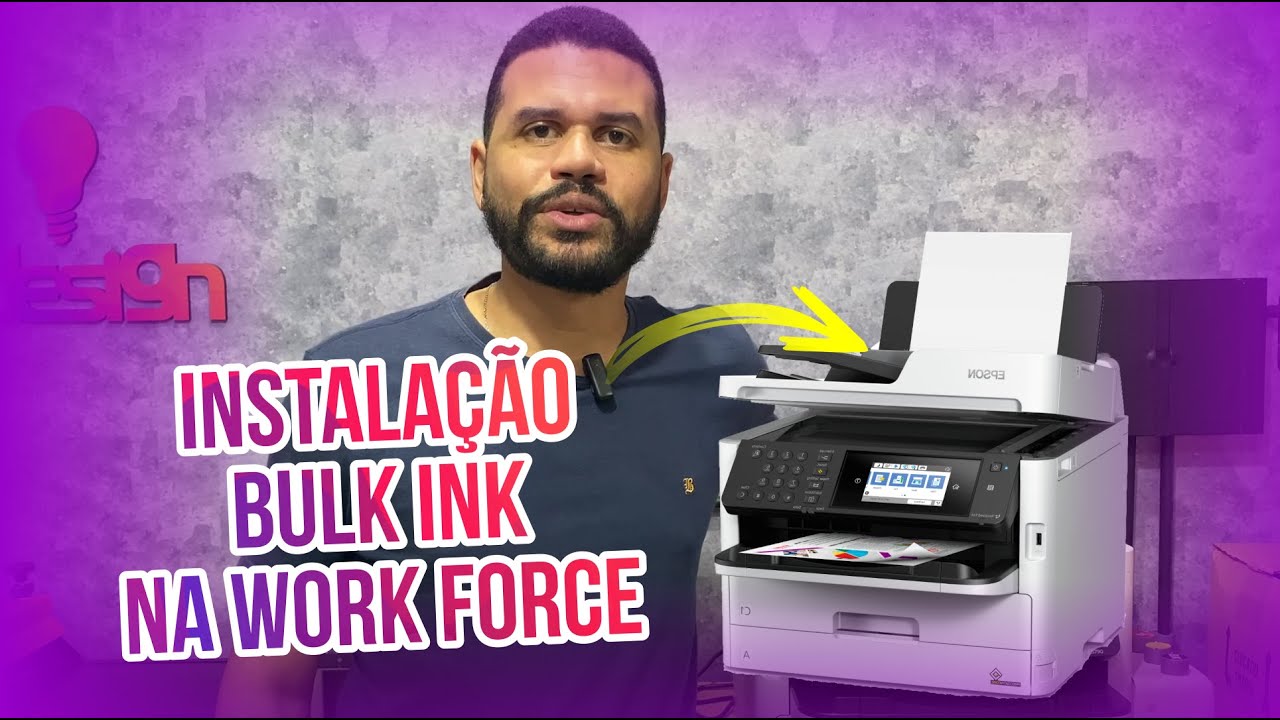 ECONOMIZEI 3 MIL REAIS COM INSTALAÇÃO DO BULK INK MA WORK FORCE C5790. MXA PRINT