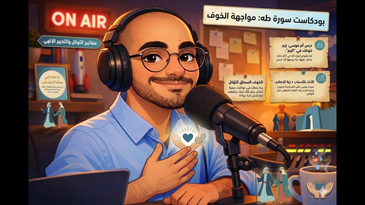 لا تخافا إنني معكما
