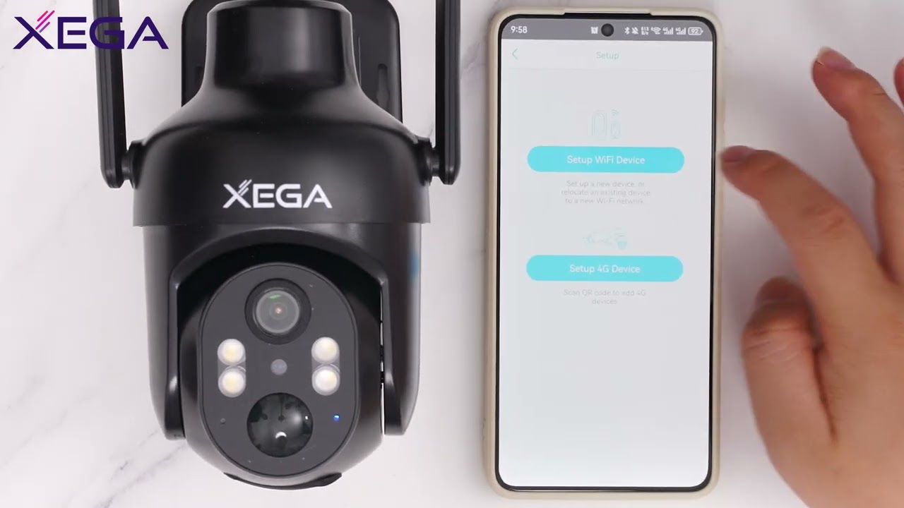 How to Connect XEGA WiFi series Camera to Mobile App