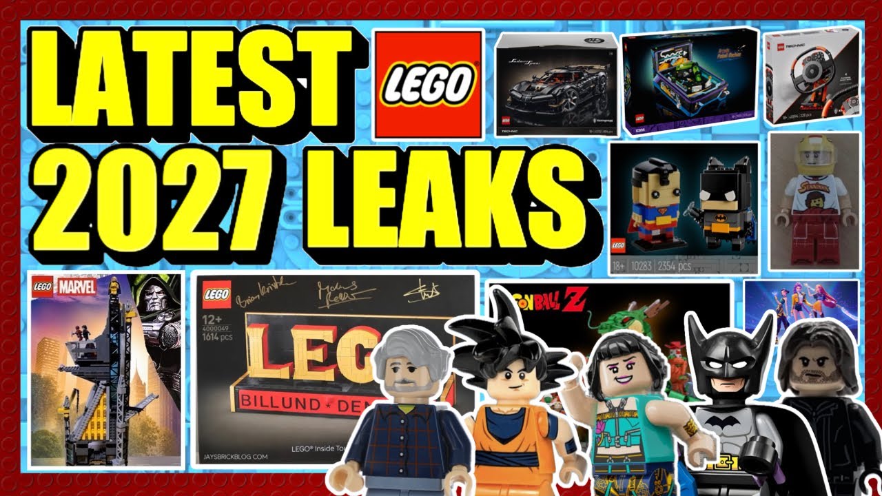 БЕЗУМНЫЕ НОВЫЕ УТЕЧКИ LEGO! Doomsday, Star Wars, Dragon Ball, KPop, издания, DC И МНОГОЕ ДРУГОЕ!