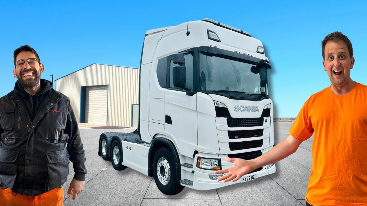 Удивляем Шона новым Scania Twin Tag | Часть 2 | #truckertim