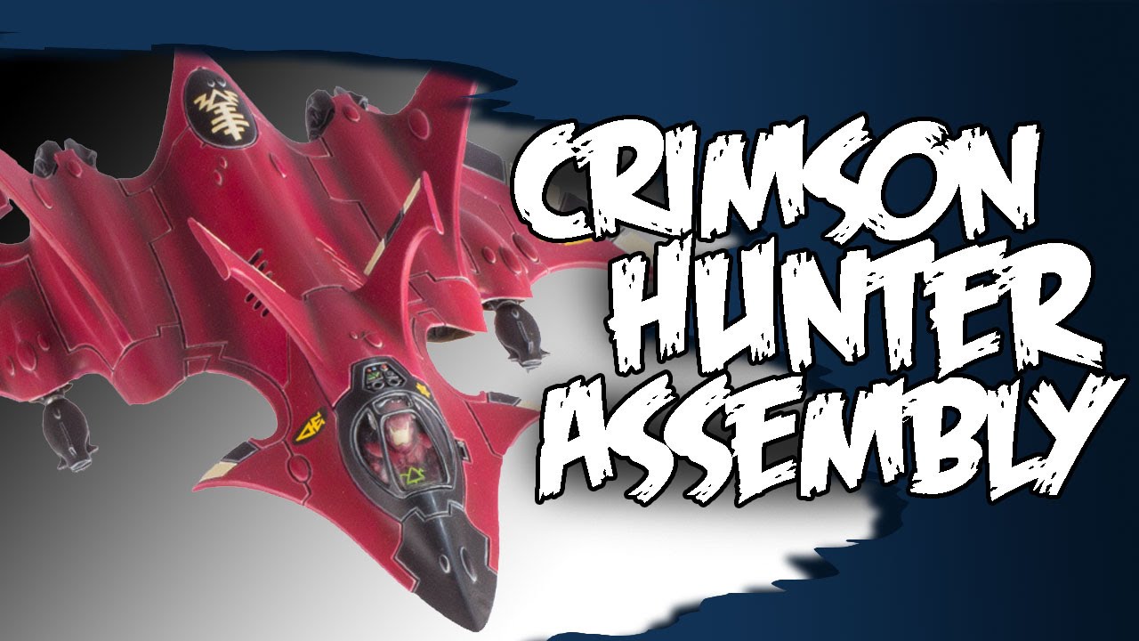 Crimson Hunter Assembly Tutorial - Eldar