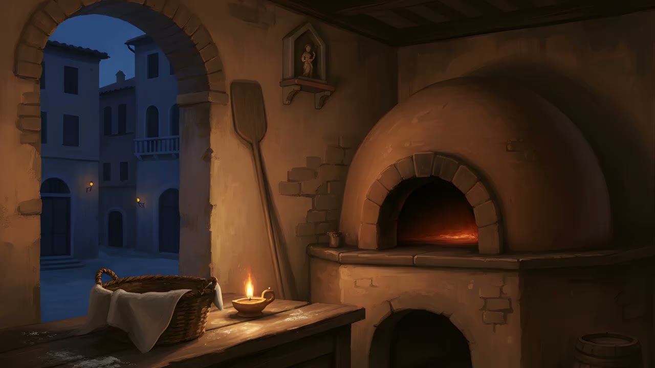 A Roman Baker Closes His Shop for the Night | Ancient Rome Bedtime Story