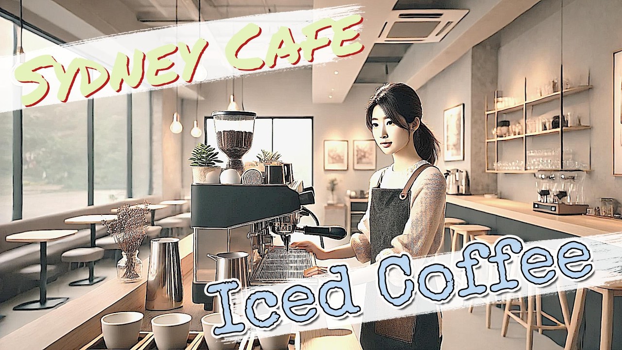 ☕ ICED COFEE at SYDNEY Beaches CAFE: Behind the Beans Vlog | Best Australian Coffee Spot☀️