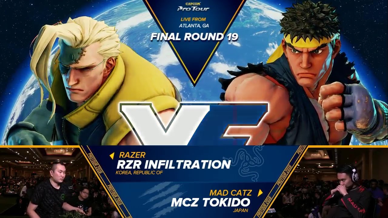 SFV: RZR Infiltration vs MCZ Tokido - Final Round 19 Grand Final - CPT 2016