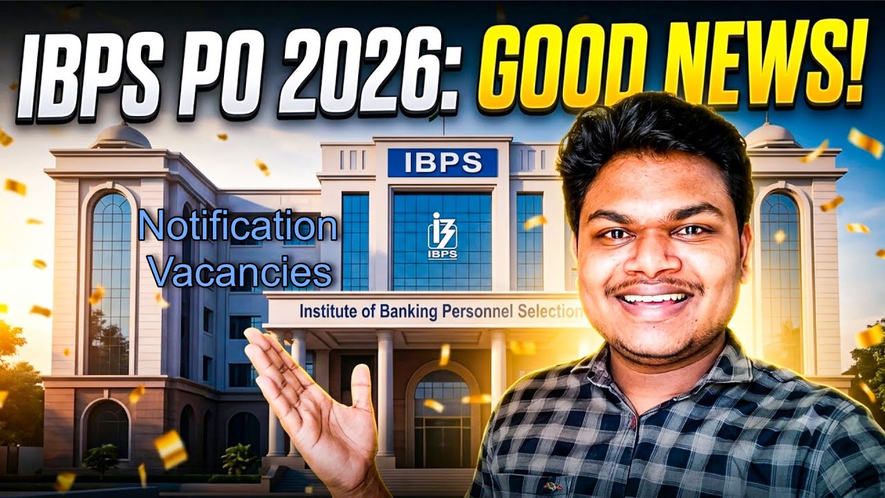 IBPS PO 2026 Notification update 