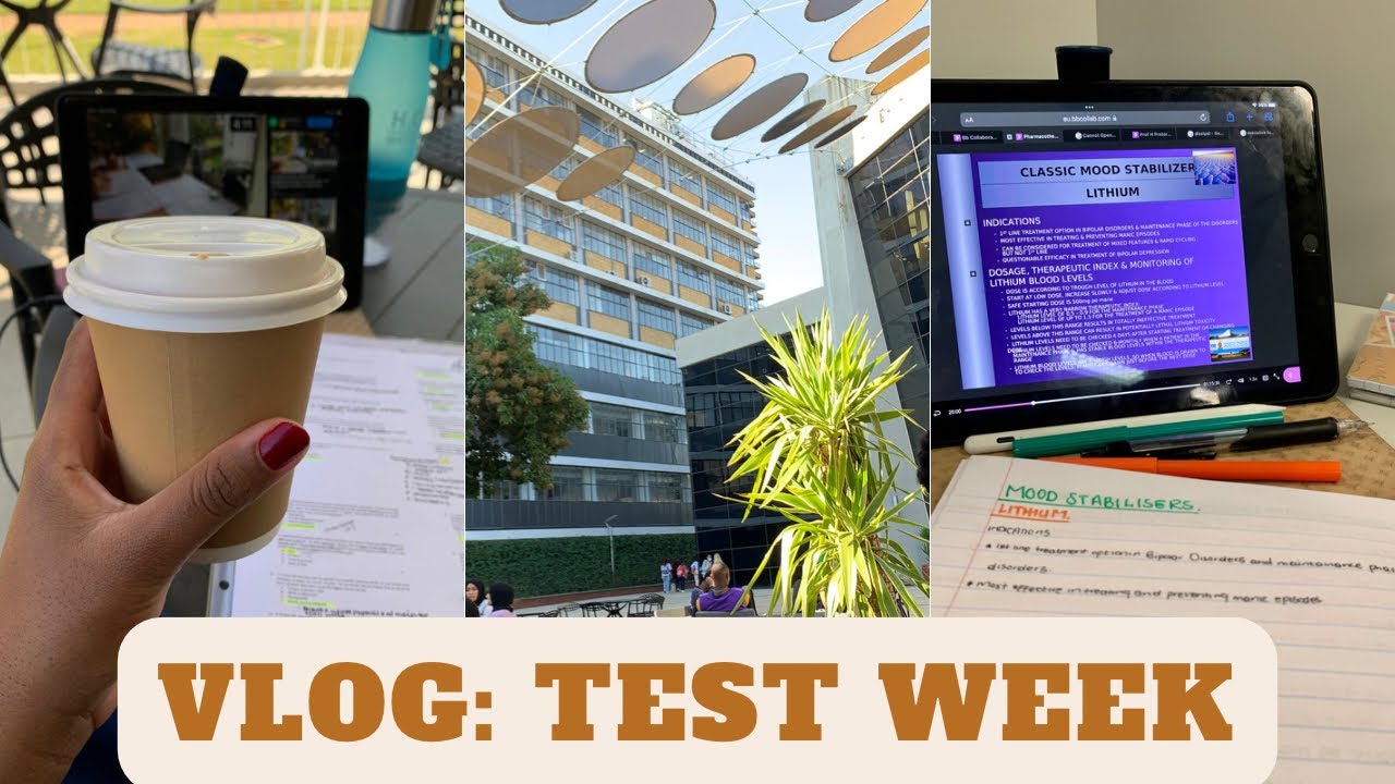 Life of a medical student| Studying| test| South African YouTuber #medstudent #vlog #roadto500subs