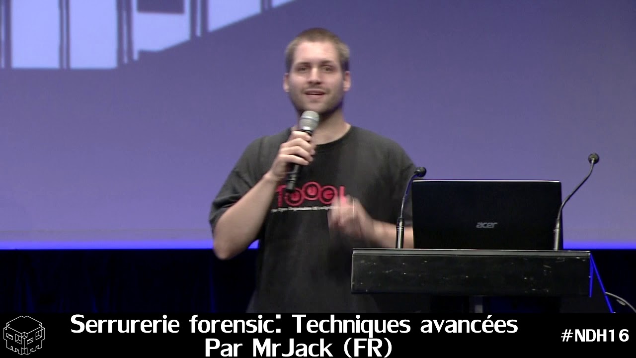 [FR] Serrurerie forensics: Techniques avanc&eacute;es, MrJack